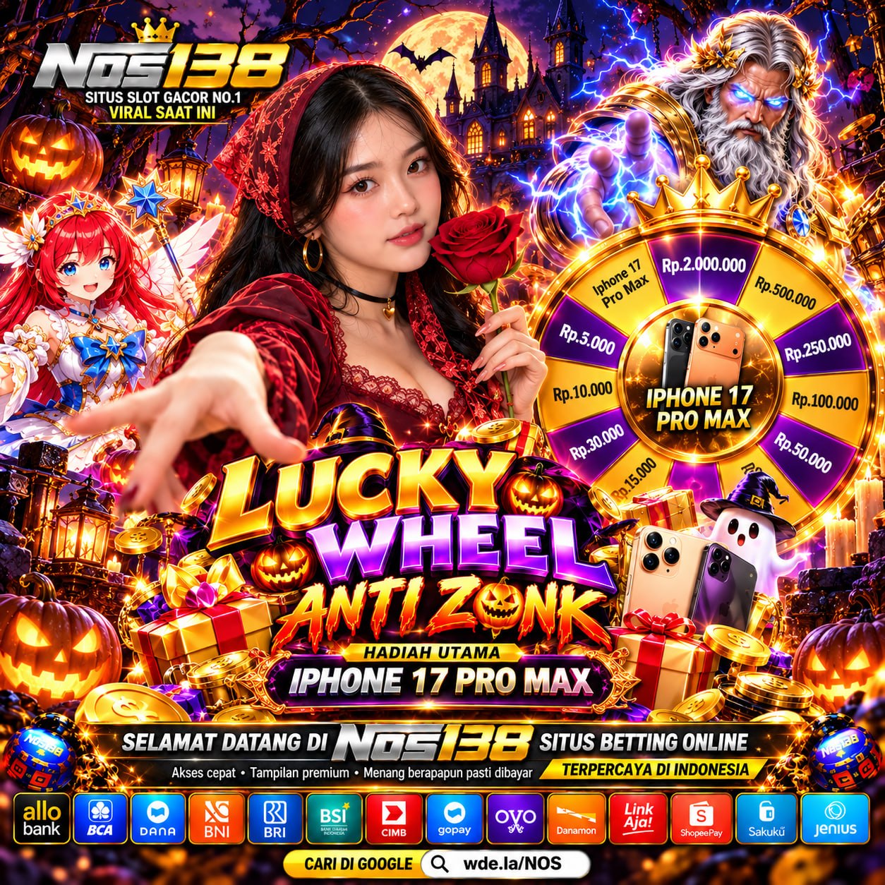 NOS138 Lucky Wheel