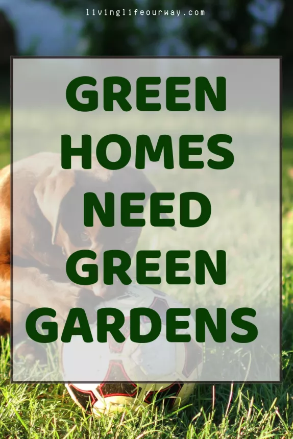Green Homes Need Green Gardens 